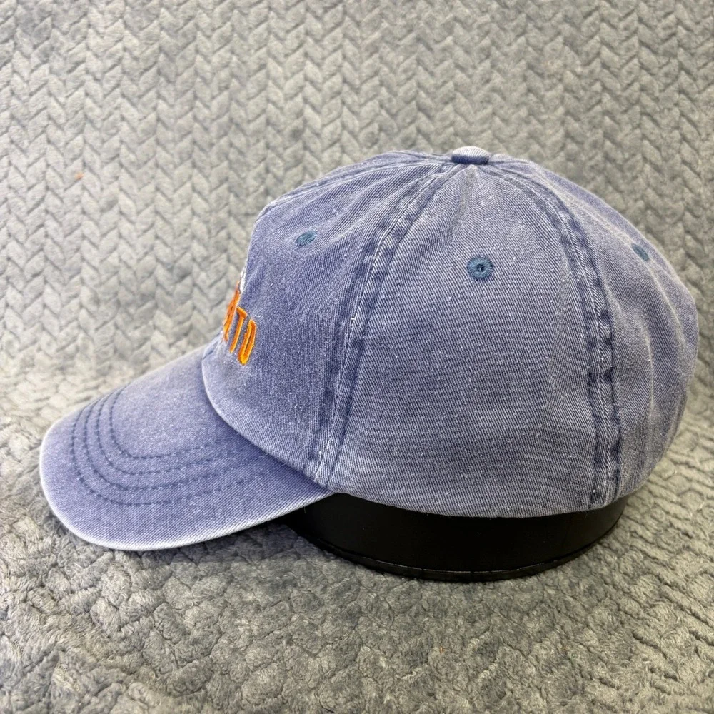 Tawil Tacoqueto Mexican Grill Hat Blue Faded Embroidered Baseball Cap Adjustable